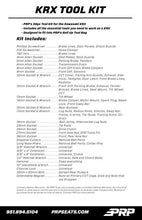 Load image into Gallery viewer, PRP Kawasaki KRX Roll Up Tool Bag w/ 35pc Tool Kit PRPE132