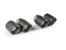 Load image into Gallery viewer, Akrapovic 2024+ BMW M5 (G90,G99) Round Carbon Fiber Tail Pipe Set AKRTP-CT/78