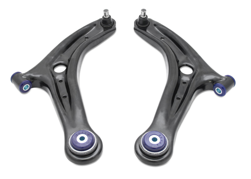 SuperPro 14-19 Ford Fiesta ST Front Lower Control Arm Set w/ Preinstalled SuperPro Bushings SPRTRC1046