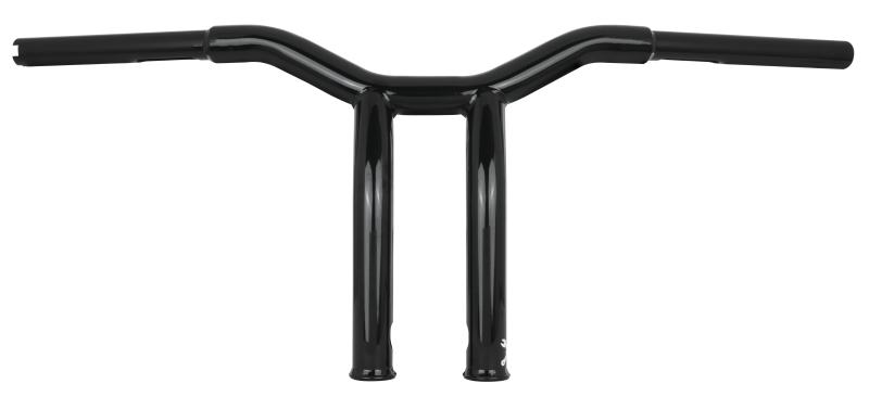 Burly Brand Dominator Raked Bar 10in - Matte Black BURB12-6051SB