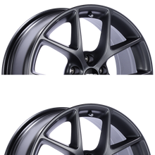 Load image into Gallery viewer, BBS SR 18x8 5x112 ET45 Satin Grey Wheel -82mm PFS/Clip Required BBSSR016SG