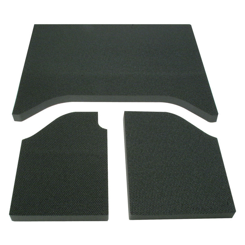 DEI 07-10 Jeep Wrangler JK 2-Door Boom Mat Headliner - 3 Piece - Black DEI50132