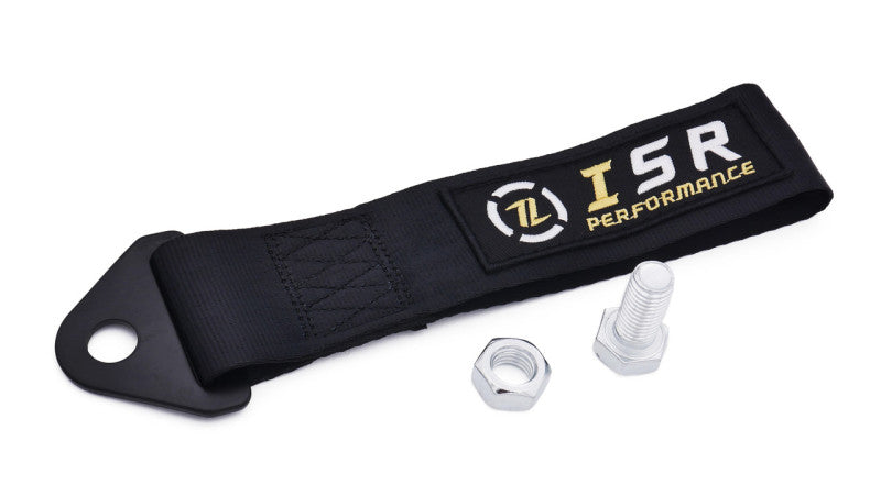 ISR Performance Universal Racing Tow Strap - Black ISRIS-TS-BK