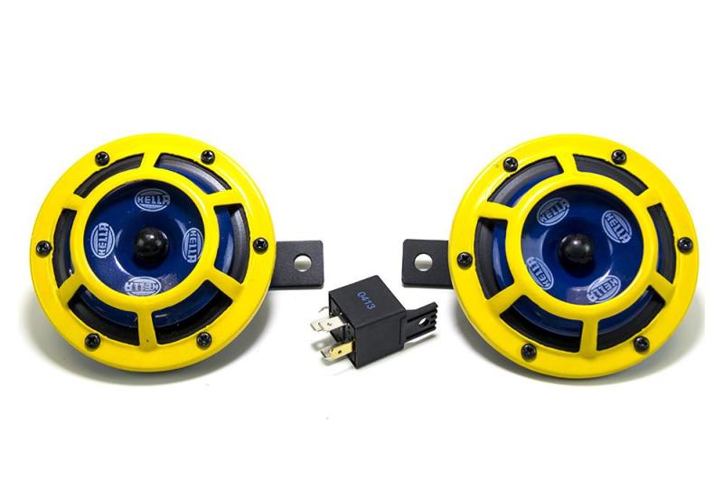 Hella Sharptone Horn Kit 12V 415/350Hz Yellow (3BB922000731 = H31000001) (Min Qty 360) HELLAH31000001