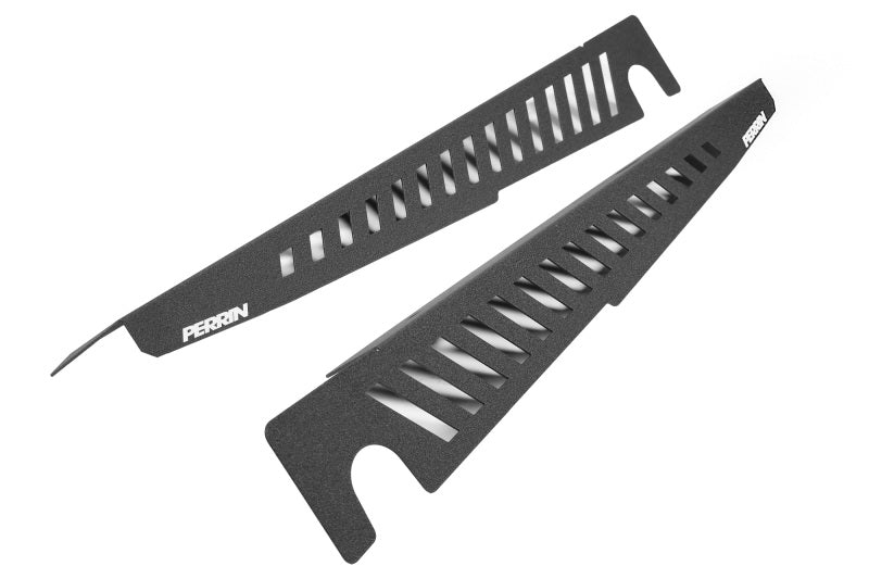 PERRIN 22-25 Subaru WRX Fender Shroud Set - Black PERPSP-ENG-551BK