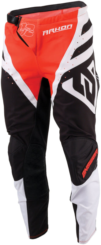 Answer 25 Arkon Nitrus Pants Red/Black/White Size - 36 ANS442454
