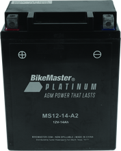 Load image into Gallery viewer, BikeMaster AGM Battery - MS12-14-A2 BKM780715