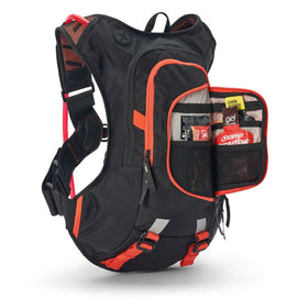 USWE Moto Hydro Hydration Pack 8L - Black/Factory Orange USW2083438