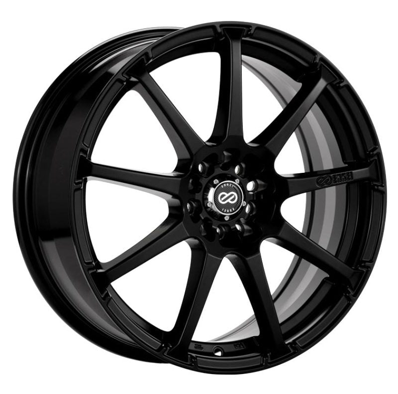 Enkei EDR9 18x7.5 5x100/114.3 38mm Offset 72.6 Bore Diameter Black Wheel ENK441-875-0238BK