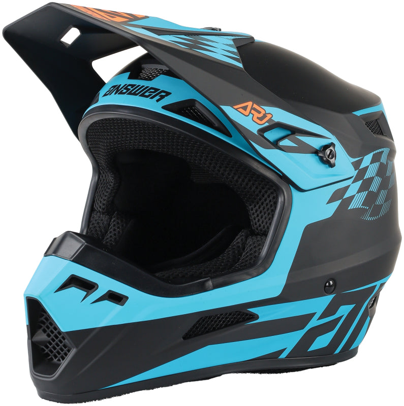 Answer AR1 Sweep Helmet Black/Astana/Hyper Orange - Large ANS442911