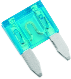 BikeMaster 5Piece 15A Replacement Mini Blade Fuse