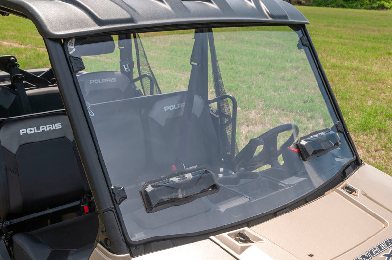 Seizmik 15-23 Polaris Ranger 500/ 570/ EV Mid-Size Profit Tool-Less Windshield Vented Poly UV SZM50-50227KIT