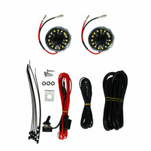 Load image into Gallery viewer, KC HiLiTES Cyclone 2in. LED Universal Under Hood Lighting Kit (Incl. 2 Cyclone Lights/Switch/Wiring) KCL355