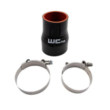 Load image into Gallery viewer, Wehrli 2.375in x 3in ID Straight Reducer 4.5in Long Silicone Boot and Clamp Kit WCFWCF207-105