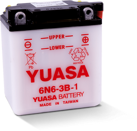 Yuasa 6N6-3B-1 Conventional 6-Volt Battery