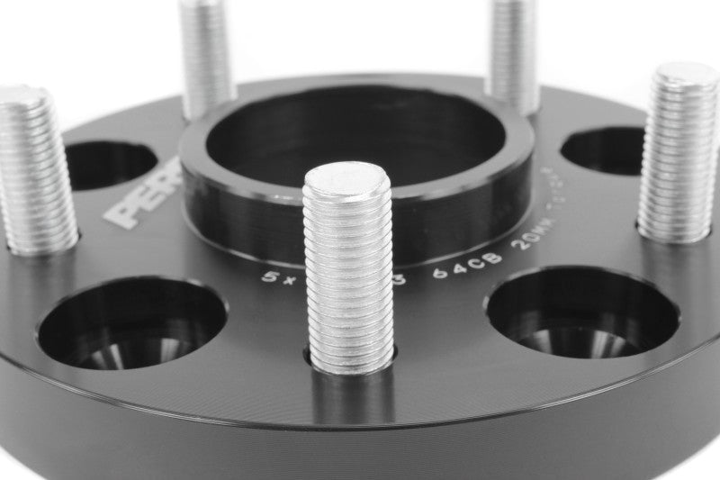 PERRIN 17-21 Honda Civic Si / 22-26 Acura Integra 64.1mm 5x114.3 Wheel Spacers 20mm - Pair PERPHP-WHL-020BK