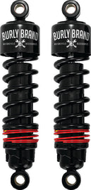 Burly Brand FLH Slammer Shocks - Black BURB28-1204B