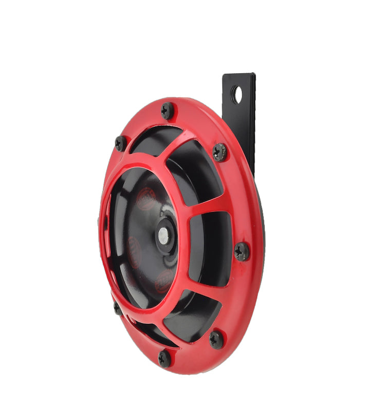 Hella Supertone Horn Kit 12V 300/500HZ Red (003399803 = 003399801) HELLA003399801