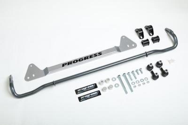 Progress Tech 92-95 Honda Civic Rear Sway Bar (22mm - Adjustable) Incl Bar Brace and Adj End Links PRG62.1040