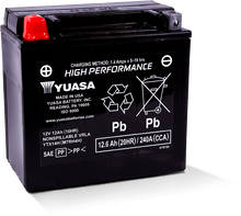 Load image into Gallery viewer, Yuasa YTX14AH Maintenance Free AGM 12-Volt Battery YSAYUAM72H4A