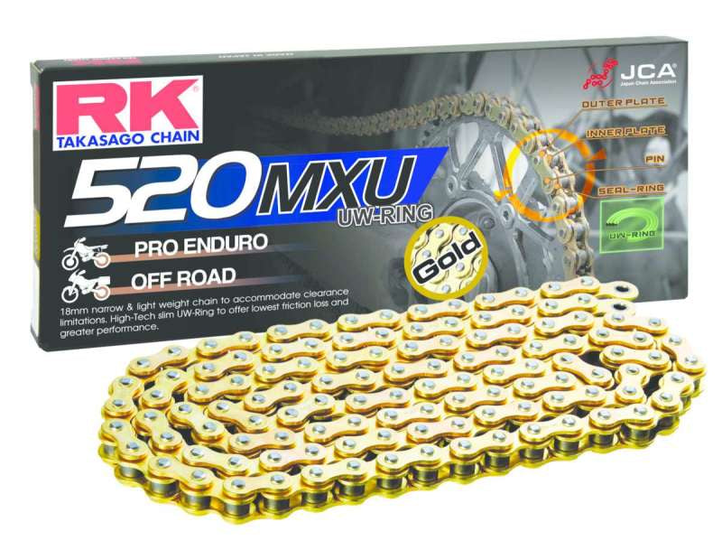 RK Chain GB520MXU-116L UW-Ring - Gold RKCGB520MXU-116