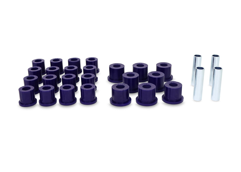 SuperPro 1987 Jeep Wrangler Sport & Leaf Spring Bushing Kit SPRKIT108K