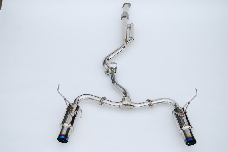 Invidia 2022+ Subaru WRX N1 Twin Outlet Single Layer Tip Cat-Back Exhaust INVHS22WRXGTT