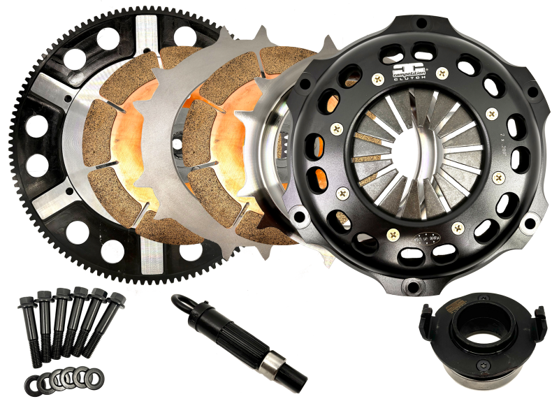 Competition Clutch Honda H Series 184mm Twin Disc Ceramic Clutch Kit COMP1848014-2