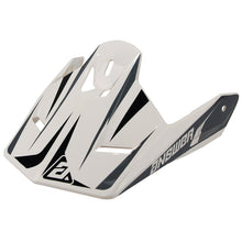 Load image into Gallery viewer, Answer 26 AR1 Mototown Glossy Visor - White/Grey/Black