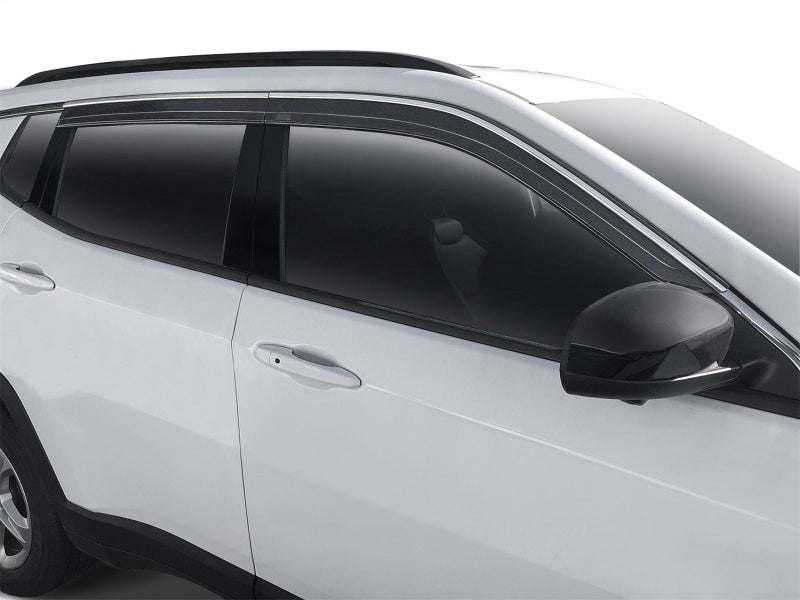 Husky Liners 08-12 Honda Accord Sedan Ventvisor Low Profile (4pc) - Chrome