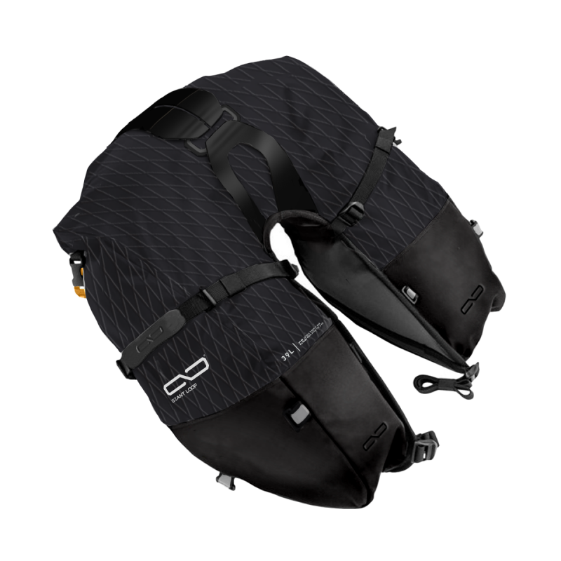 Giant Loop Coyote Saddlebag 39L - Black GIACSB25-B