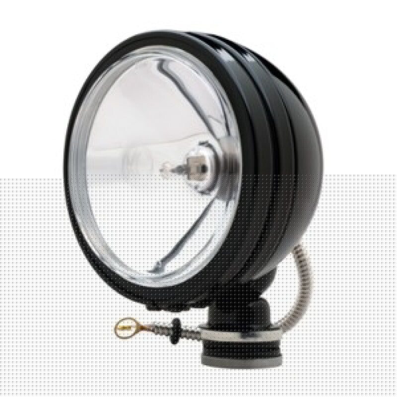 KC HiLiTES Daylighter 6in. Halogen Light 100w Spot Beam (Pair Pack System) - Black SS KCL238
