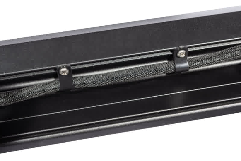 KC HiLiTES Universal 50in. Overhead Xross Bar Light Mount (Bar Only/Req. Mount Brackets) - Black KCL7418
