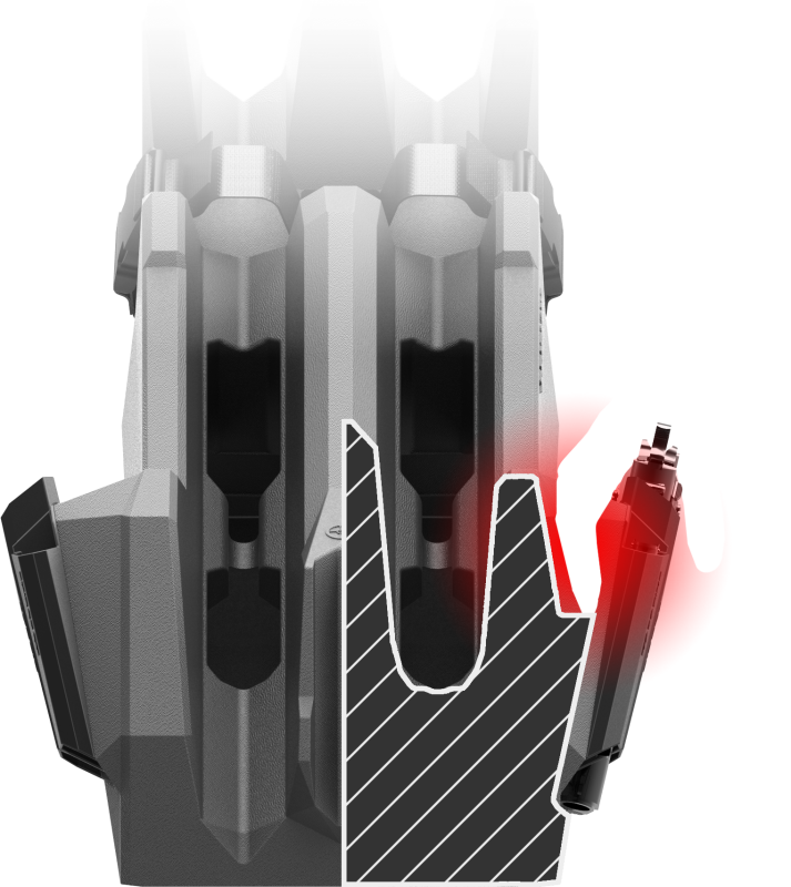 Seizmik Pistol / Magazine Holster SZM58-07501