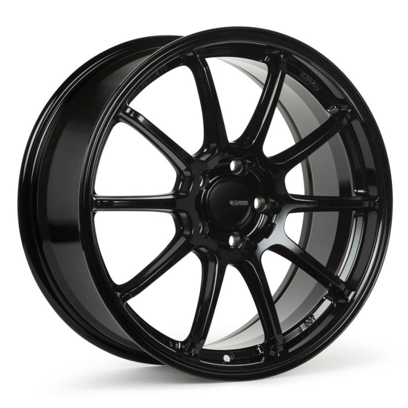 Enkei TRIUMPH 18x9.5 5x114.3 38mm Offset Gloss Black Wheel ENK543-895-6538BK
