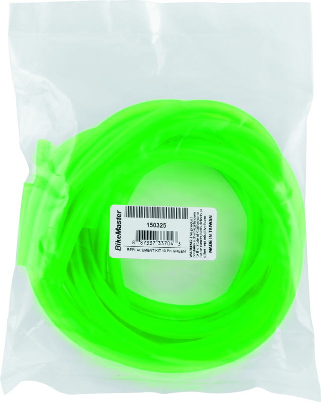 BikeMaster Replacement Kit 10 Pk - Green BKM150325