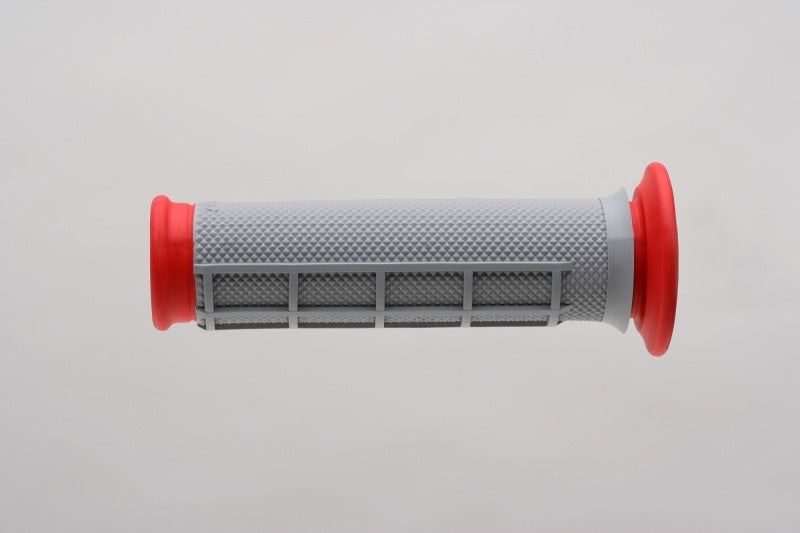 Renthal ATV Dual Compound Grips 1/2 Waffle - Red RENG169