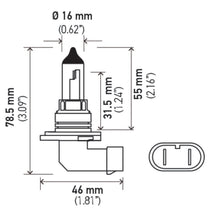 Load image into Gallery viewer, Hella 9006 12V 55W Halogen Bulb HELLA9006