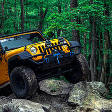 Load image into Gallery viewer, Borne Off-Road 12K Winch - Orange Synthetic Rope BRNBNWN-12-SOR