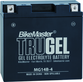 BikeMaster TruGel Battery - MG14B-4 BKM780512