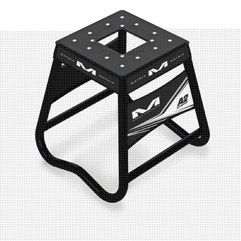 Matrix Concepts A2 Aluminum Stand - Black MATA2-101