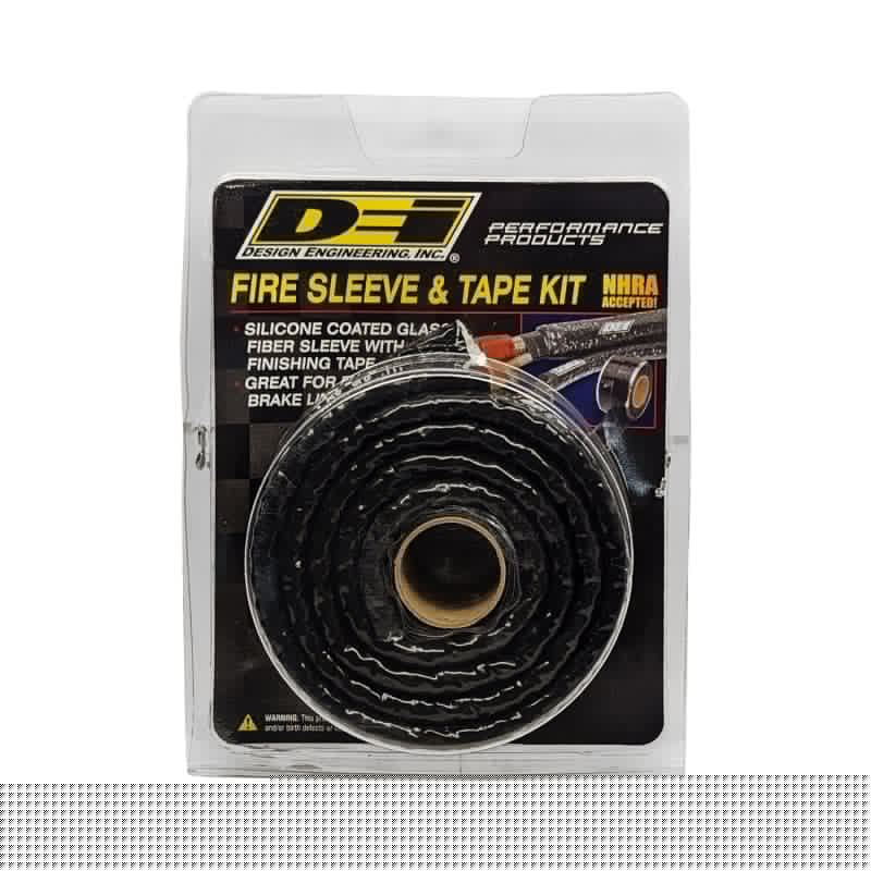 DEI Fire Sleeve and Tape Kit 5/8in I.D. x 3ft DEI10472