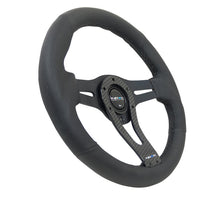 Load image into Gallery viewer, NRG Reinforced Steering Wheel (320mm) w/Carbon Center Spoke NRGRST-002RCF