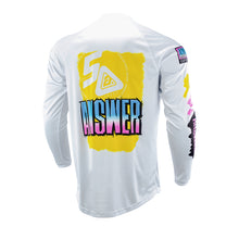 Load image into Gallery viewer, Answer 26 LE Syncron Artifacts Jersey 50 Years Neon Yellow/White/Blue Youth - XS