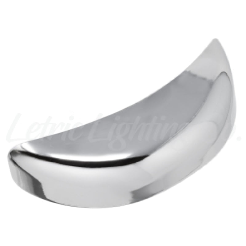 Letric Lighting 1999+ Road King Gloss Chrome Turn Signal Eliminator LETLLC-TSE-C