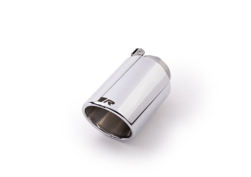 Remus Stainless Steel 102mm Angled Rolled Edge Chrome w/Adjustable Clamp Tail Pipe (Single) RMS0006 70SR