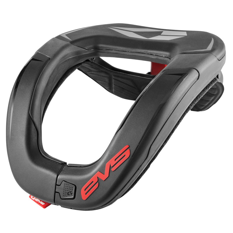 EVS R4 Race Collar Black - Youth EVSR4-BK-Y