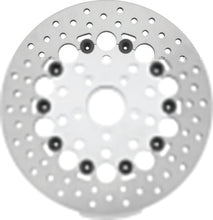 Load image into Gallery viewer, Twin Power 84-17 Big Twin Exc 08-17 FLH FLT Rear 11.5 Floating Rotor Silver Holes TWP666841