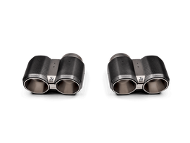 Akrapovic 2021+ BMW G87 M2, G80 M3 & G82 M4 Octagonal Carbon Design Tail Pipe Set AKRTP-CT/69