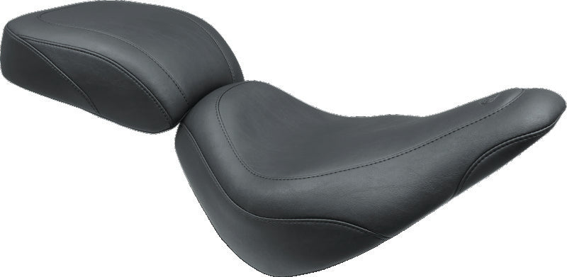 Mustang 18-23 Harley Fat Boy Standard Touring Passenger Seat - Black